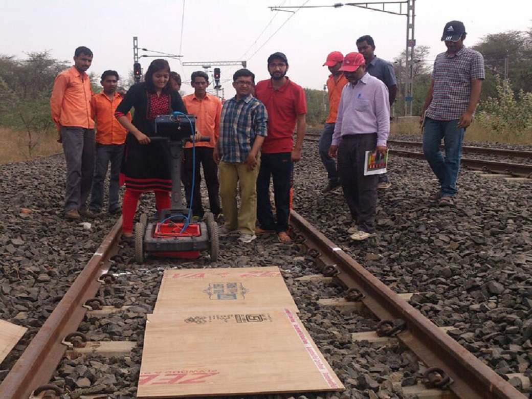 Ballast investigation using GPR _Indian Railways